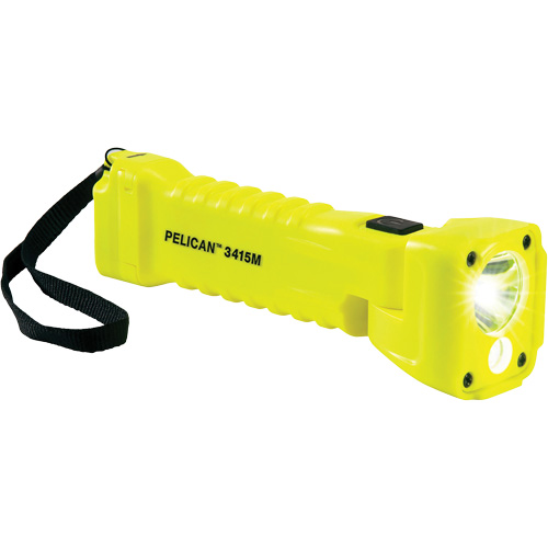 Lampe de poche magn&eacute;tique &agrave; angle droit, DEL, 336 lumens, Piles AA St. Lawrence Industrial & Safety Supply