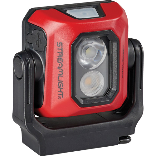 Lampe de travail multifonctionnelle ultra compacte Syclone, DEL, 400 lumens, Boîtier en Plastique St. Lawrence Industrial & Safety Supply