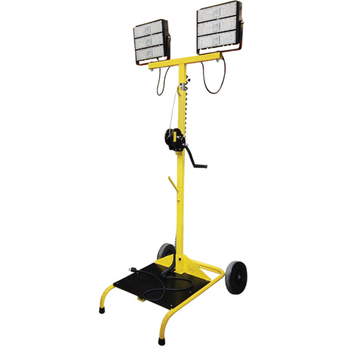 Beacon978 Light Cart with Winch, LED, 150 W, 22500 Lumens, Aluminum Housing St. Lawrence Industrial & Safety Supply