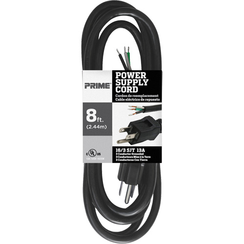 Cordon d'alimentation de rechange brun St. Lawrence Industrial & Safety Supply
