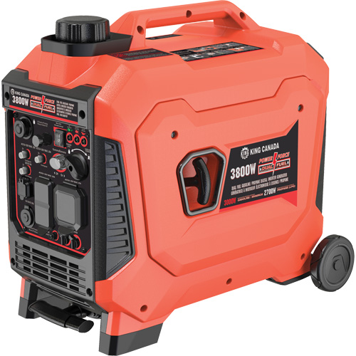 Dual Fuel Gasoline & Propane Digital Inverter Generator St. Lawrence Industrial & Safety Supply