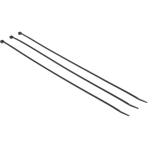 Steel Barb Cable Tie, 7-3/10" Long, 50 lbs. Tensile Strength, Black St. Lawrence Industrial & Safety Supply