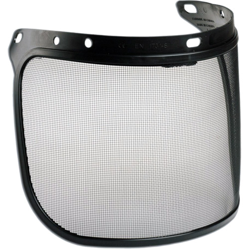 Mesh Faceshield Screen, 15-1/2" W x 7" H St. Lawrence Industrial & Safety Supply