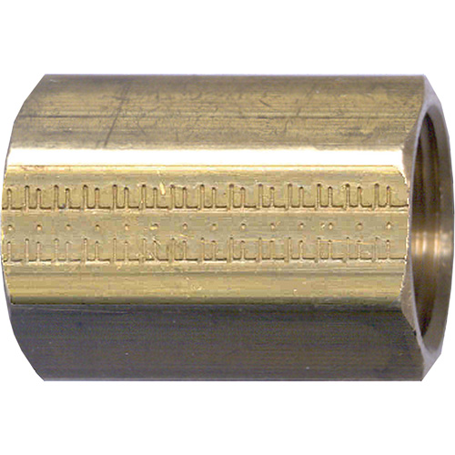 Pipe Coupling, Brass, 1/4" St. Lawrence Industrial & Safety Supply