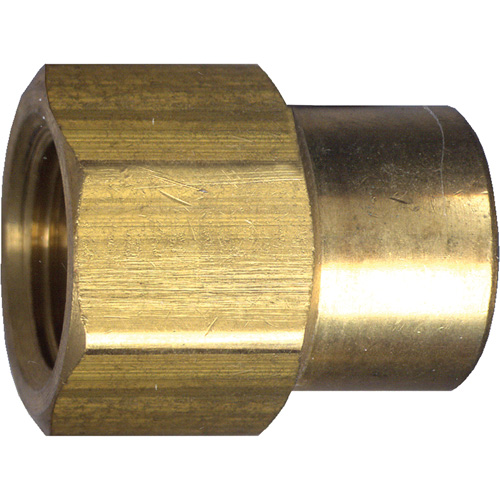 Reduced Pipe Coupling, Brass, 1/2" x 3/8" St. Lawrence Industrial & Safety Supply