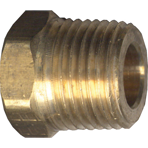Bouchon creux &agrave; t&ecirc;te hexagonale, Tuyau, 1/8" dia., Laiton St. Lawrence Industrial & Safety Supply