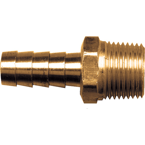 Raccord m&acirc;le de boyau, Laiton, 1/4" x 1/4" St. Lawrence Industrial & Safety Supply