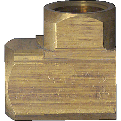Extruded 90° Elbow Pipe Fitting, FPT, Brass, 1/8" St. Lawrence Industrial & Safety Supply