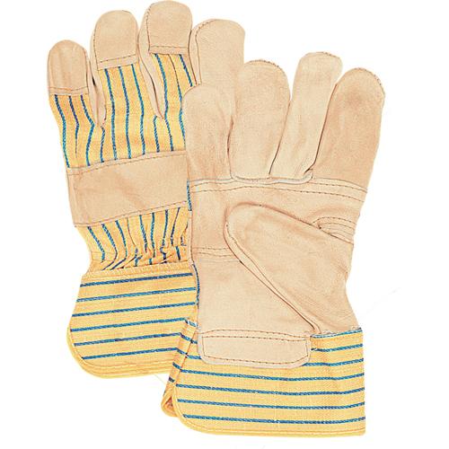 Premium Patch-Palm Fitters Gloves, X-Large, Grain Cowhide Palm, Cotton Inner Lining St. Lawrence Industrial & Safety Supply