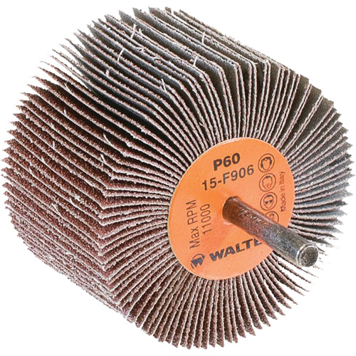 Flap Wheels-Coolcut Flap Wheels, Aluminum Oxide, 60 Grit, 3" x 2" x 1/4" St. Lawrence Industrial & Safety Supply