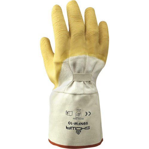 99NFW Heavy-Duty Gloves, 10/Large, Rubber Latex Coating, Cotton Shell St. Lawrence Industrial & Safety Supply