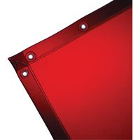 Welding Curtain, 72" x 72", Orange St. Lawrence Industrial & Safety Supply