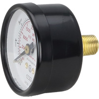 Manom&egrave;tres,  1-1/2", 0 - 4000 psi, Fixation arri&egrave;re, Analogique St. Lawrence Industrial & Safety Supply