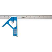 &eacute;querre combin&eacute;e True Blue, 12" lo, 1/16" Graduations, Acier, Ordinaire St. Lawrence Industrial & Safety Supply