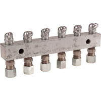 5-3/4" Long Header Block, 1/8" Thread St. Lawrence Industrial & Safety Supply