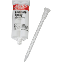 Adh&eacute;sif 4 minutes Fixmaster, 50 ml, Cartouche double, Deux composants, Ambr&eacute;e St. Lawrence Industrial & Safety Supply