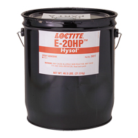 Adh&eacute;sifs structuraux &agrave; s&eacute;chage rapide E-20P, 5 gal., Seau, Deux composants, Blanc St. Lawrence Industrial & Safety Supply