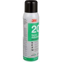 20 Heavy Duty Spray Adhesive, Clear, Aerosol Can St. Lawrence Industrial & Safety Supply