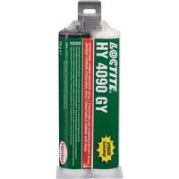 HY 4090 GY Structural Repair Hybrid Adhesive, Two-Part, Dual Cartridge, 50 g, Grey St. Lawrence Industrial & Safety Supply