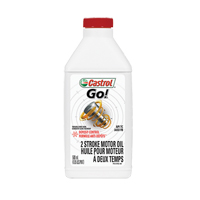 Huile pour moteur de moto Go!, 500 ml, Bouteille St. Lawrence Industrial & Safety Supply