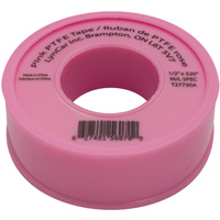 Ruban de Teflon, 520" lo x 1/2" la, Rose St. Lawrence Industrial & Safety Supply