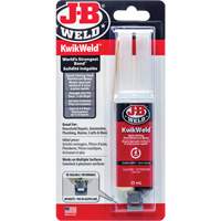 Adh&eacute;sif KwikWeld, 25 ml, Seringue, Deux composants, Gris St. Lawrence Industrial & Safety Supply
