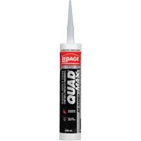 Scellant pour parements & fen&ecirc;tres Quad Max, 280 ml, Tube, Gris St. Lawrence Industrial & Safety Supply