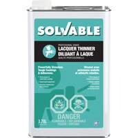 Diluant &agrave; lacque de calibre professionnel, Bidon rectangulaire, 3,78 L St. Lawrence Industrial & Safety Supply