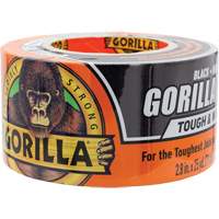 Tough & Wide Duct Tape, 17 mils, Black, 73 mm (3") x 22.86 m (75') St. Lawrence Industrial & Safety Supply