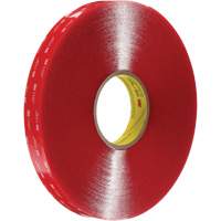 VHB Tape, 33 m (108') L x 12 mm (1/2") W, 40 mils, Acrylic St. Lawrence Industrial & Safety Supply