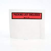 Packing List Envelope, 5-1/2" L x 4-1/2" W, Endloading Style St. Lawrence Industrial & Safety Supply