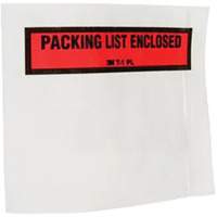 Packing List Envelope, 5-1/2" L x 4-1/2" W, Endloading Style St. Lawrence Industrial & Safety Supply