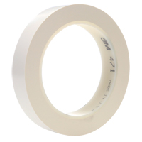 471 Vinyl Tape, 25.4 mm (1") W x 32.9 m (108') L, 5.3 mils, White St. Lawrence Industrial & Safety Supply