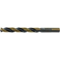 Foret de type Prentice M2 de premi&egrave;re qualit&eacute; noir et dor&eacute; Jet-Kut, 9/16", Acier rapide, Pointe de 135° St. Lawrence Industrial & Safety Supply