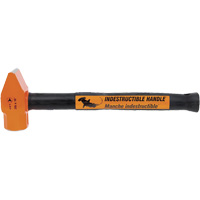 UCP-316 Marteau &agrave; panne droite &agrave; manche indestructible pour usage tr&egrave;s intensif, Poids de la t&ecirc;te 3 lb, Face Ordinaire, Prise Acier plein St. Lawrence Industrial & Safety Supply