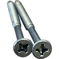 Vis pour panneau de particules, #8 x 3" lo, Ordinaire St. Lawrence Industrial & Safety Supply