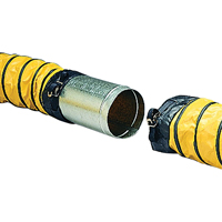 ALLEGRO INDUSTRIES Confined Space Accessories - Duct-to-Duct Connectors - 8" Diameter St. Lawrence Industrial & Safety Supply