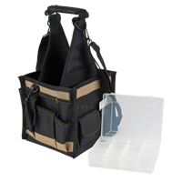 Porte-outils, Toile, 25 pochettes, Noir St. Lawrence Industrial & Safety Supply