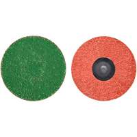 Disque de toile &agrave; changement rapide Zirc Plus, 3" dia., Grain 120, Alumine de zirconium St. Lawrence Industrial & Safety Supply