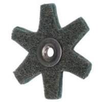 Abrasotex Surface Preparation Star, 2" Dia., Very Fine Grit, Aluminum Oxide St. Lawrence Industrial & Safety Supply