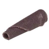 Cartouche de bande abrasive conique ALO, 60 Grain, 3/16" dia., Oxyde d'aluminium, 1" lo, 1/8" Dimension de l'arbre St. Lawrence Industrial & Safety Supply