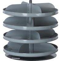 Modules de stockage Rotabin, 60 lb Capacit&eacute; par niveau, 4 Niveau(x), 18-1/2" ha x 17" dia St. Lawrence Industrial & Safety Supply