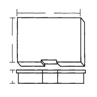 Boîte &agrave; compartiments, Plastique, 15-1/2" la x 11-3/4" p, 2-1/2" h, Gris St. Lawrence Industrial & Safety Supply