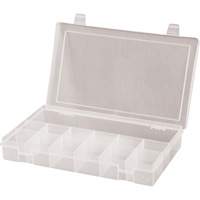 Compact Compartment Cases, 6.75" W x 11" D x 1.75" H, 13 Compartments St. Lawrence Industrial & Safety Supply