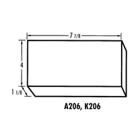 Boîte &agrave; compartiments K-Resin, Plastique, 4" la x 8" p, 1-3/16" h, Transparent St. Lawrence Industrial & Safety Supply