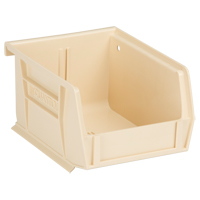 Ultra Stack & Hang Bin, 4-1/8" W x 3" H x 5-3/8" D, Ivory St. Lawrence Industrial & Safety Supply