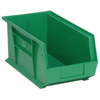 Ultra Stack & Hang Bin, 8-1/4" W x 7" H x 14-3/4" D, Green St. Lawrence Industrial & Safety Supply