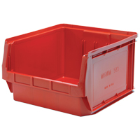 Contenants g&eacute;ants empilables, 18,375" la x 19,75" p x 11,875" h, Rouge St. Lawrence Industrial & Safety Supply
