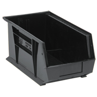 Ultra Stack & Hang Bin, 8-1/4" W x 7" H x 14-3/4" D, Black St. Lawrence Industrial & Safety Supply