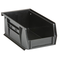 Bacs ultra empilable & suspendable, 4-1/8" la, 3" h x 7-3/8" p, Noir St. Lawrence Industrial & Safety Supply